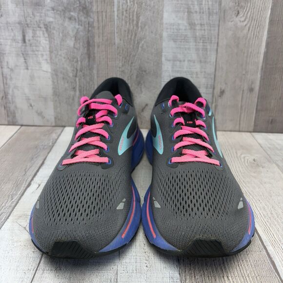 Brooks Ghost 15 Women's Size 10 Road Running Shoes Athletic Sneakers Dark Gray - Picture 3 of 15